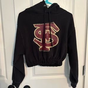 FSU cropped sweatshirt